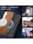 Samsung Galaxy A24 Manyetik Telefon Kılıfı – Magsafe Uyumlu, Ince Mat Deri Arka Kapak (Yurt Dışından) 5