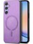 Samsung Galaxy A34 Manyetik Telefon Kılıfı – Magsafe Uyumlu, Ince Mat Deri Arka Kapak (Yurt Dışından) 4