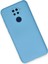 Xiaomi Redmi Note 9 Kılıf Nano Içi Kadife Silikon - Mavi 2