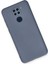 Xiaomi Redmi Note 9 Kılıf Nano Içi Kadife Silikon - Gri 2