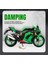 1:9 Büyük Kawasaki ZX-10R Alaşımlı Lokomotif Modeli Koleksiyonu (Yurt Dışından) 4