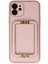 iPhone 12 Kılıf Coco Elit Kapak - Pembe 1