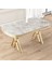 Lai Serisi 90X168 Lak Panel Rampla Gri Masa ve 4 Antrasit Sandalye Gold Ayak 2