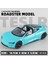 1:24 Tesla Roadster Cabrio Supercar Alaşım Model Araba Döküm Metal Ses ve Işık Serisi Oyuncak Araba Çocuk Doğum Günü Hediyesi (Yurt Dışından) 1
