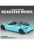 1:24 Tesla Roadster Cabrio Supercar Alaşım Model Araba Döküm Metal Ses ve Işık Serisi Oyuncak Araba Çocuk Doğum Günü Hediyesi (Yurt Dışından) 3