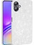 Galaxy A06 Kılıf Parlak Taşlı Tasarım Joec Pırlanta Kapak - Beyaz 1