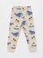 Lcw Baby Bej Bisiklet Yaka Uzun Kollu Desenli Erkek Bebek Pijama Takımı 5