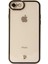 iPhone 7 Kılıf Liva Lens Silikon - Siyah 2