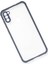 Samsung Galaxy A11 Kılıf Miami Şeffaf Silikon - Gri 3