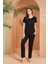 Pjs 27068 Yarım Düğmeli Pijama Takım 1