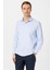 Slim Fit Mikro Desenli Kolay Ütü Teri Emen Nefes Alan Kravat Yaka Dört Mevsim Erkek Gömlek 2