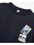Uzun Kollu Bisiklet Yaka Baskılı Pamuklu Sweatshirt 3