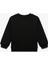 Uzun Kollu Bisiklet Yaka Dokulu Pamuklu Sweatshirt 2