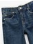 Beli Bağcıklı Pamuklu Geniş Paça Denim Pantolon 3