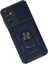 Samsung Galaxy A04S Kılıf Pars Lens Yüzüklü Silikon - Lacivert Arbkd 3