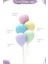 Makaron Temalı 2 Yaş Minimal Doğum Günü Parti Seti (Kelebek Banner Unicorn Doğum Günü Konsepti) 5