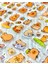 4 Bölmeli 100 Yaprak Capybara Desenli Şeffat Pet Sticker Su Geçirmez Sevimli Dostlar ile Yolculuk 2