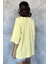 Yan Çıtçıtlı Oversize Tişört ( S-M-L-Xl Uyumludur) P-00010234 3