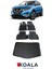 Nissan Qashqai Visia 3D Havuzlu Paspas 2014-2021 Bagaj Havuzu 3D Ikili Set 1