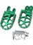 Kir Bisiklet Motosiklet Alüminyum Alaşımlı Ayak Mandalı Ayak Mandalı Pedalı Kawasaki KLX250 KLX250R KLX250S KLX650 1994-2020 Yeşil (Yurt Dışından) 1