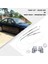 Bmw E46 323I 325I 328I Ön Sol Veya Sağ Için Araba Elektrikli Cam Regülatörü Tamir Takımı 51337020659 / 51337020660 (Yurt Dışından) 3