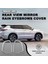 Dikiz Aynası Yağmur Kaşları Kapağı Kapı Yan Dikiz Aynaları Koruyucu Mitsubishi Outlander 2023 2024 Gümüş (Yurt Dışından) 5