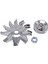 Chevy Küçük Blok 327 350 383 400 1957 1985 Jeneratör Kasnağı+Pervane Için Krom Alternatör Fanı ve Kasnak Takımı (Yurt Dışından) 1