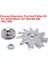 Chevy Küçük Blok 327 350 383 400 1957 1985 Jeneratör Kasnağı+Pervane Için Krom Alternatör Fanı ve Kasnak Takımı (Yurt Dışından) 2