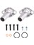 2 Set V-Twin Alüminyum Termostat Çıkış Kapağı Can-Am 800 1000 Outlander Renegade 420222690 420222691 (Yurt Dışından) 2