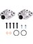 2 Set V-Twin Alüminyum Termostat Çıkış Kapağı Can-Am 800 1000 Outlander Renegade 420222690 420222691 (Yurt Dışından) 3