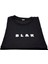 Logo Baskılı Oversize Fit Siyah Tişört 2