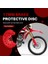Honda RF250L 2017-2022 CRF300L2021-2023 Için Motosiklet Ön Disk Fren Kılıfı 17MM Fren Koruyucu Disk Kırmızı (Yurt Dışından) 5