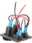 Evrensel Araba Yat 4'ü 1 Arada Panel Soket Duman Çakmağı + Çift USB Şarj Cihazı 12V-24V Anahtar Paneli Araba Deniz Rv Kamyon Için (Yurt Dışından) 4