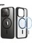 Iphone 15 Pro Halolock Mag Safe Hybrid Silikon Kılıf Şeffaf Siyah 2