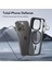 Iphone 15 Pro Halolock Mag Safe Hybrid Silikon Kılıf Şeffaf Siyah 3