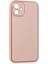 iPhone 12 Kılıf Coco Deri Silikon Kapak - Pembe 2