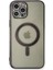 iPhone 12 Pro Kılıf Magneticsafe Lazer Silikon - Siyah 2
