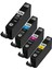 PGI-525BK / CLI-526 (PGI525 / CLI526) Pixma MG-6220, MG-6250, MG-8150 Yazıcı Uyumlu 4 Renk Muadil Kartuş Seti 1