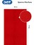 Kırmızı Sporcu Antreman Havlusu Microfiber Gym Fitness Boks Tenis Spor Havlu 48x90cm 2
