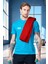 Ikili Sporcu Havlu Seti Microfiber Gym Fitness Boks Plates Tenis Spor Havlusu 48x90cm 7