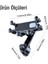 Ally One Pro 360° Dönebilen Araç Içi Havalandırma Telefon TUTUCU-(1903) - ASBTC2487-1692 5