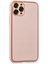 iPhone 11 Pro Kılıf Coco Deri Silikon Kapak - Pembe 2