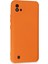Realme C11 2021 Kılıf Nano Içi Kadife Silikon - Turuncu - ASBTC7264-8969 3