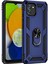 Samsung Galaxy A03 Kılıf Sofya Yüzüklü Silikon Kapak - Lacivert - ASBTC2635-1059 1