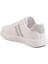 Beyaz Gümüş Bağcıklı Unisex Cilt Spor Ayakkabı 163 G 4