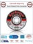 Inox Paslanmaz Çelik Kesme Disk Taşı - 115MM - Orjinal Ürün 2