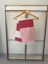Hürrem 100*180 Pembe Çizgili Bordo Renk %100 Pamuk Çok Amaçlı Peştemal 1