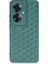 Oppo Reno 11F Kılıf Petek Silikon Kapak - Koyu Yeşil - ASBTC5346-2933 1