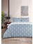 Focus %100 Pamuk Çift Kişilik Nevresim Takımı 200X220CM Açık Indigo 1