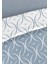 Focus %100 Pamuk Çift Kişilik Nevresim Takımı 200X220CM Açık Indigo 3